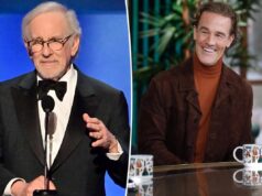 Стивен Спилберг, кумир Доусона Лири, пожертвовал 25 тысяч долларов семье Джеймса Ван дер Бика после смерти актера