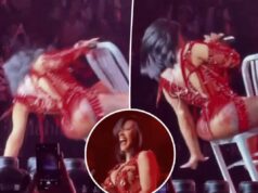 Карди Би случайно упала со стула во время тура «Little Miss Drama»